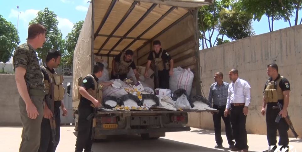 Di salekê de 40 Kg Madde yên hoşber û 500 tuhmetbar hatîne girtin